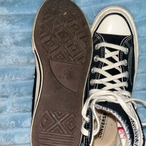 Converse Black Canvas Sneakers
